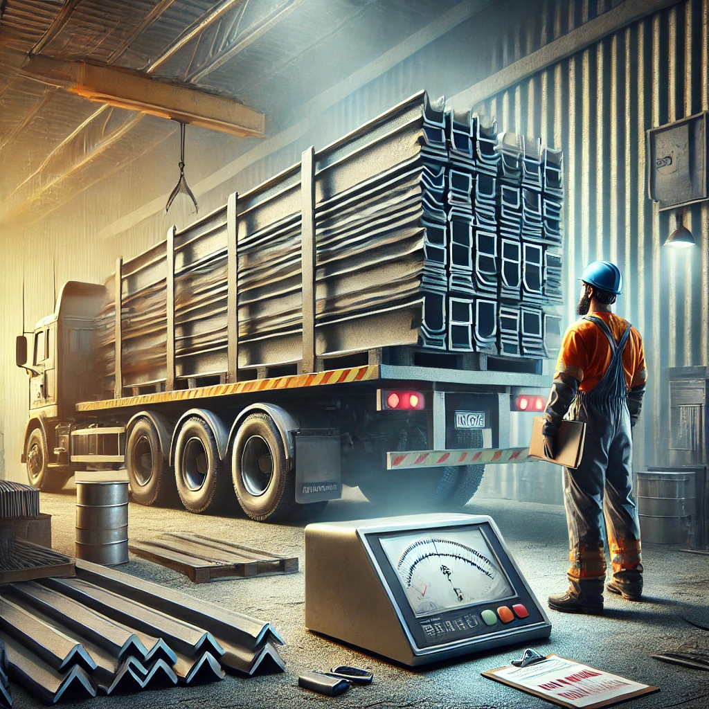 جدول وزنی نبشی فولادی ساختمانی